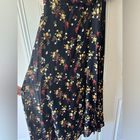 Reformation Wildflower Open Back Side Slit Dress - Picture 7 of 9